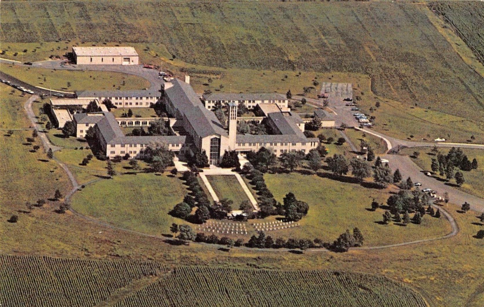 St. Norbert Abbey, aerial • UNKNOWN YEAR